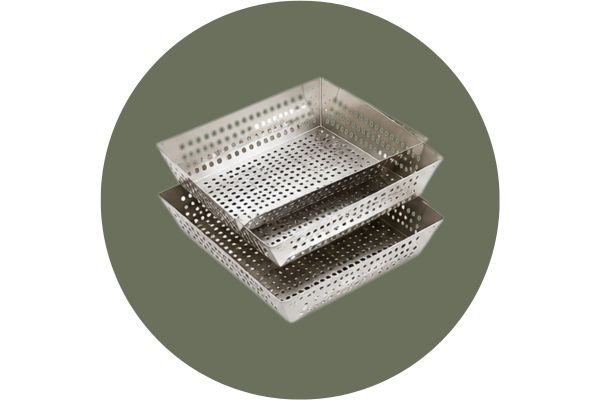 metal vegetable grilling baskets