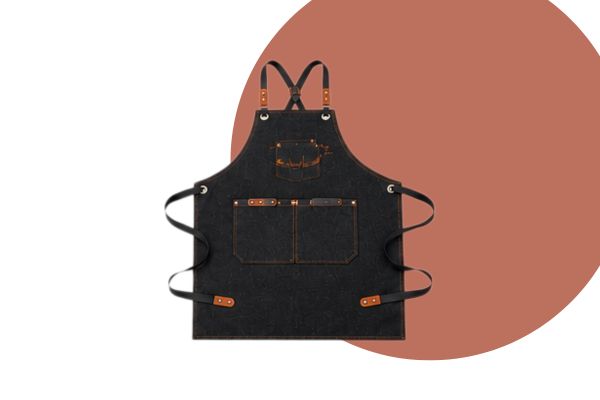 an apron for grilling